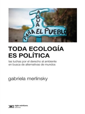 cover image of Toda ecología es política
